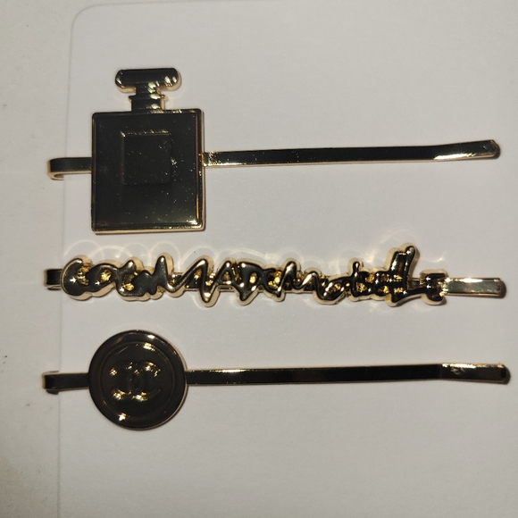 ❤️‍🔥SALE!Designer Hair Pins gold tone - Picture 6 of 7